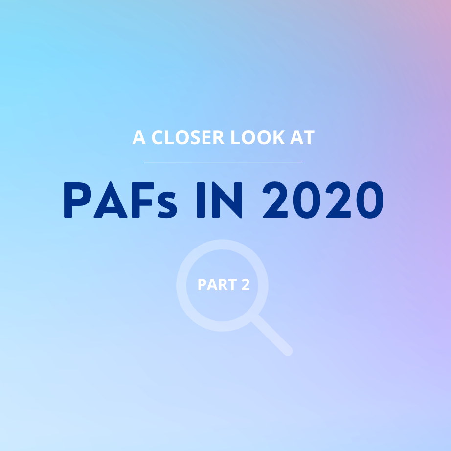 A closer look at PAFs in 2020: Part 2